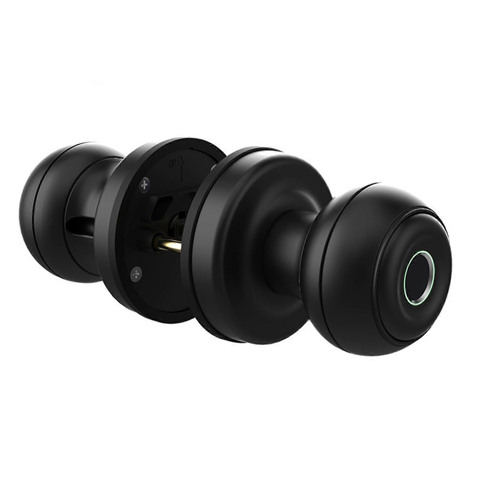 Smart Spherical Fingerprint Lock Battery Powered Keyless Door Lock for Bedroom Home