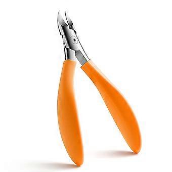 ZK-Precision Nail Clippers, Matte Sleeve Nail Clippers for Thick Toenails, Non-Slip Nail Clippers for Strong Toenails and Nails
