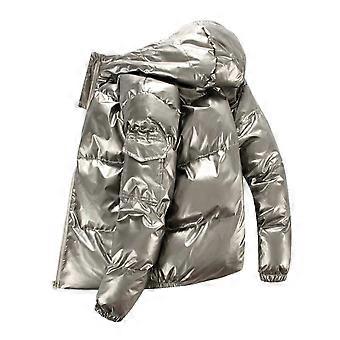 2023 Winter Zip up Coat Jacket Mens Thick Warm Fleece Lined Hood 並行輸入品