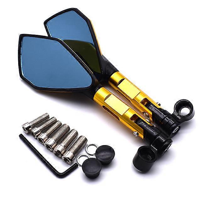 JWL-Motorcycle Universal 8mm 10mm Aluminum CNC rearview mirror For KTM RC8 / R 1290 Super Duke R 990 690 Duke 200 390 125 etc.