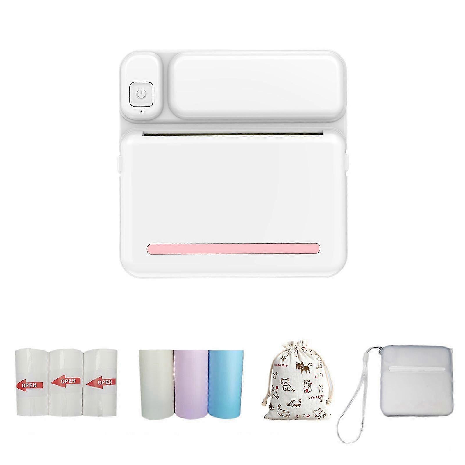 Thermal Portable Bluetooth Printers 57mm Mini Wireless POS Thermal Image Photo Printers For Android IOS Mobile Phone FLYE1984