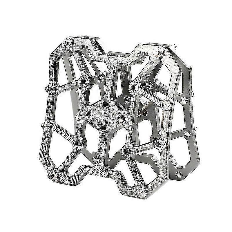 Eslnf 1 Pair Clipless Pedal Platcompatible Withm Adapters Compatible With Spd Pedal Titanium