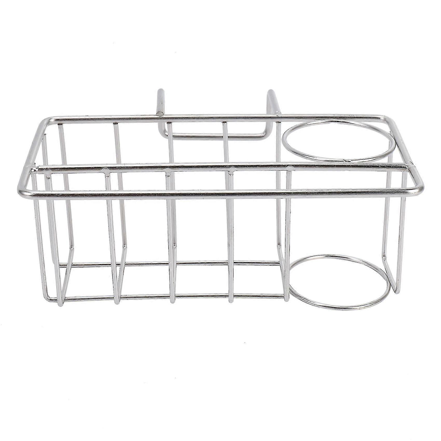 Sponge Holder Compatible With Kitchen, Sponge Sink Organizer Liquid Drainer Rack