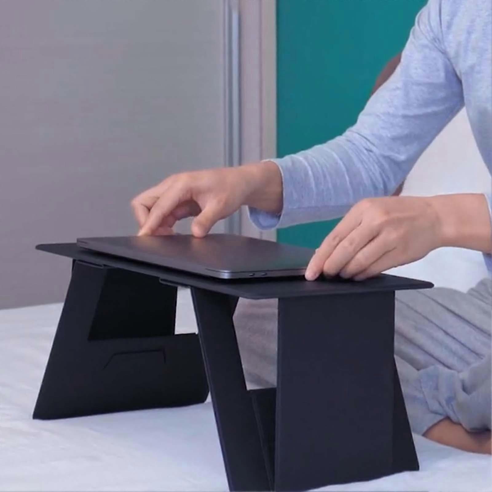 Computer Bracket Folding Adjustable Plastic Portable Laptop Stand for Sofa KAESI