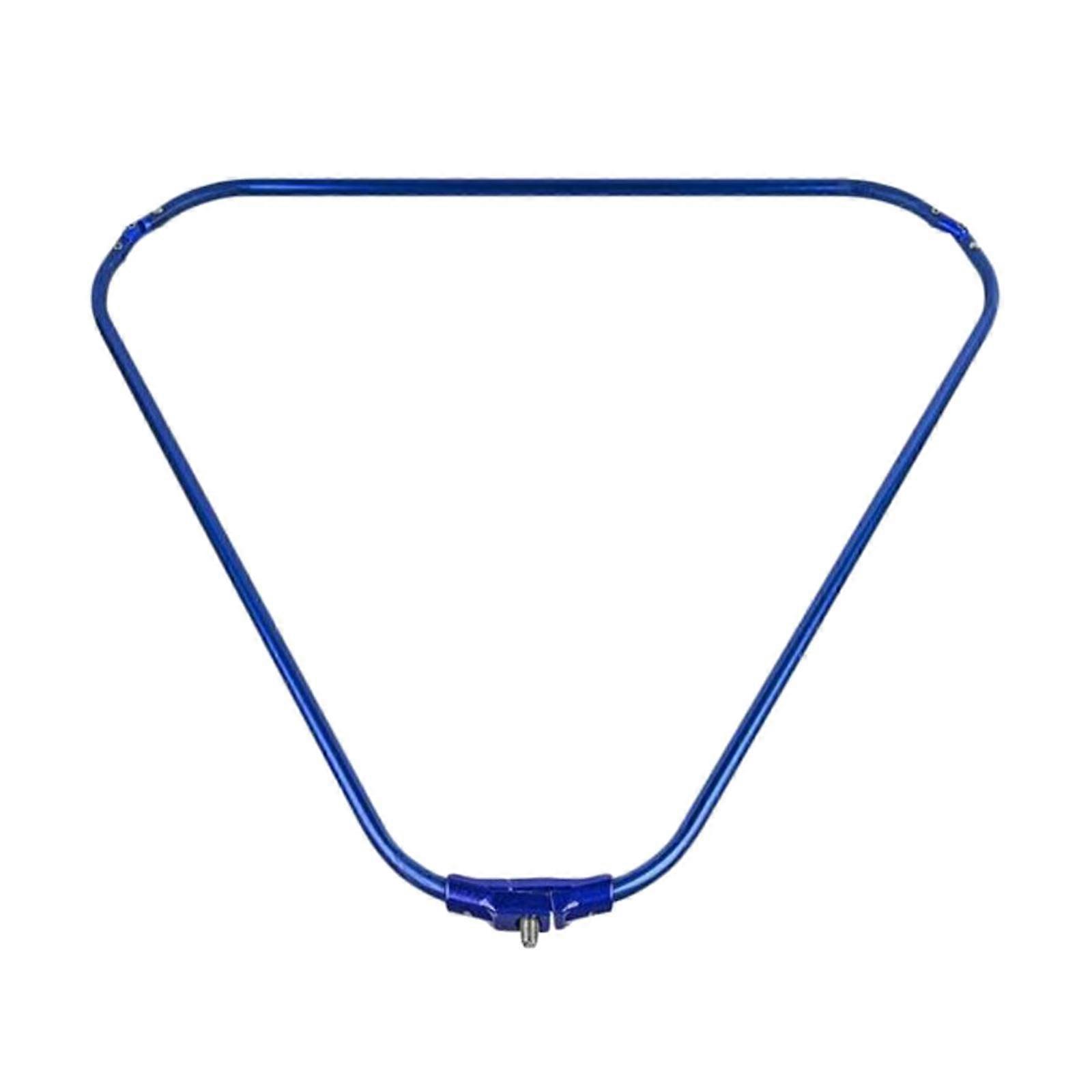 Fishing Net Brail Head Aluminum Ring Folding Tackle Accessory Triangle 50cm