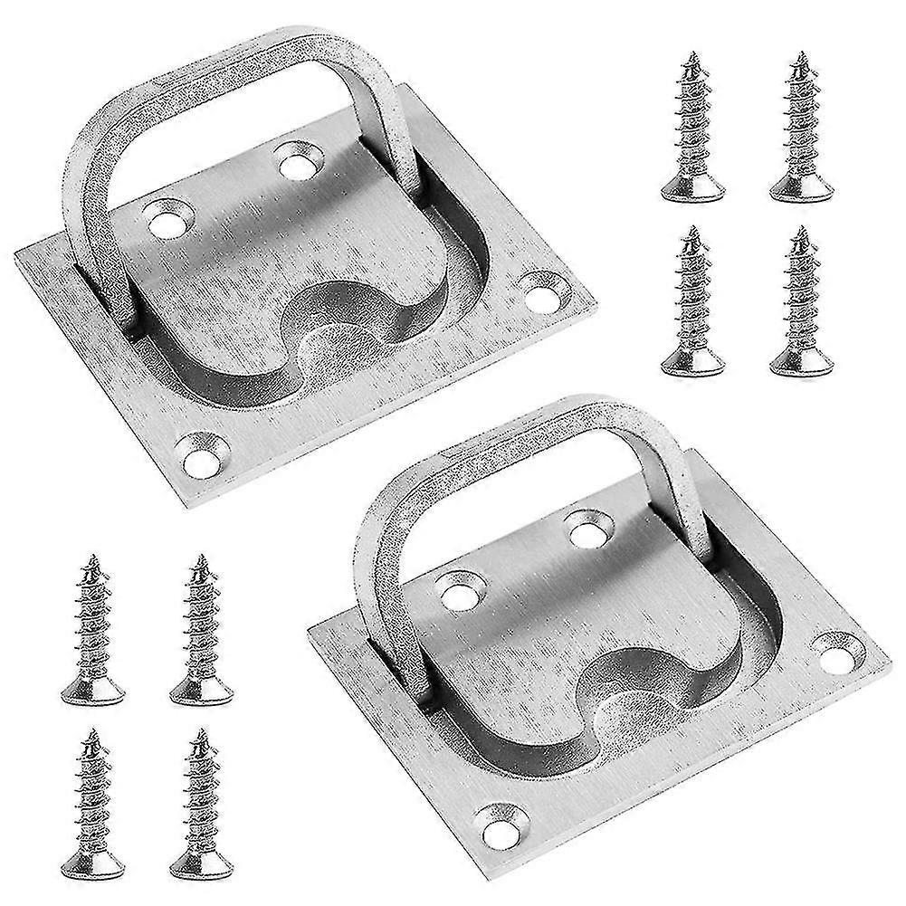Edelstahl Hatch Pull Griffe für Boot Deck Hatch Griff (2 Pack)