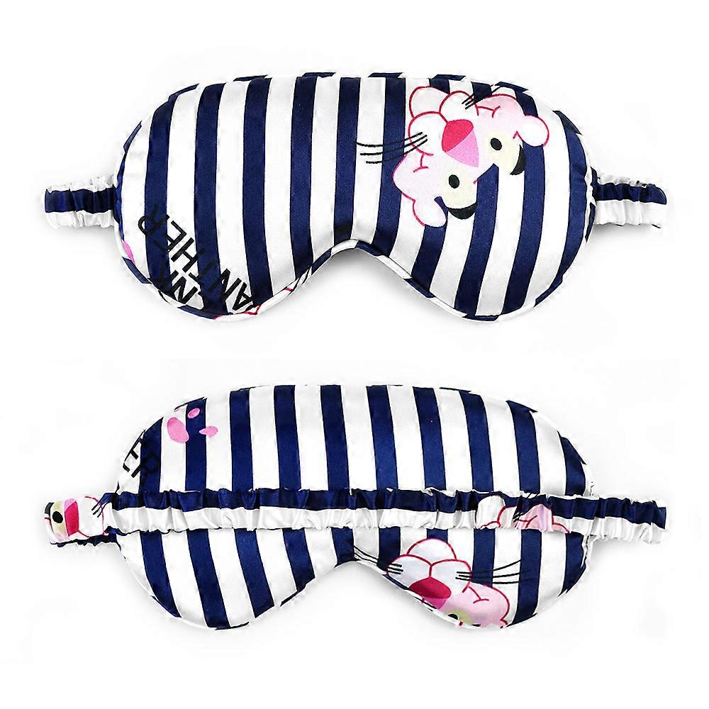Silk Sleep Mask for Smooth Soft Eye Mask Eye Cover with Adjustable Strap Blindfold for Sleeping Blocking Out Lights Travel Relax
