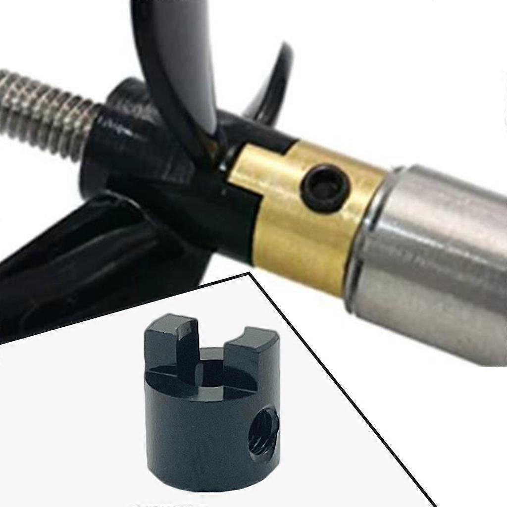 RC Speedboat Dog Shaft DIY Propeller Crutch Paddle Fork for Spare Parts RC Boat Drive Shaft - 3mm red