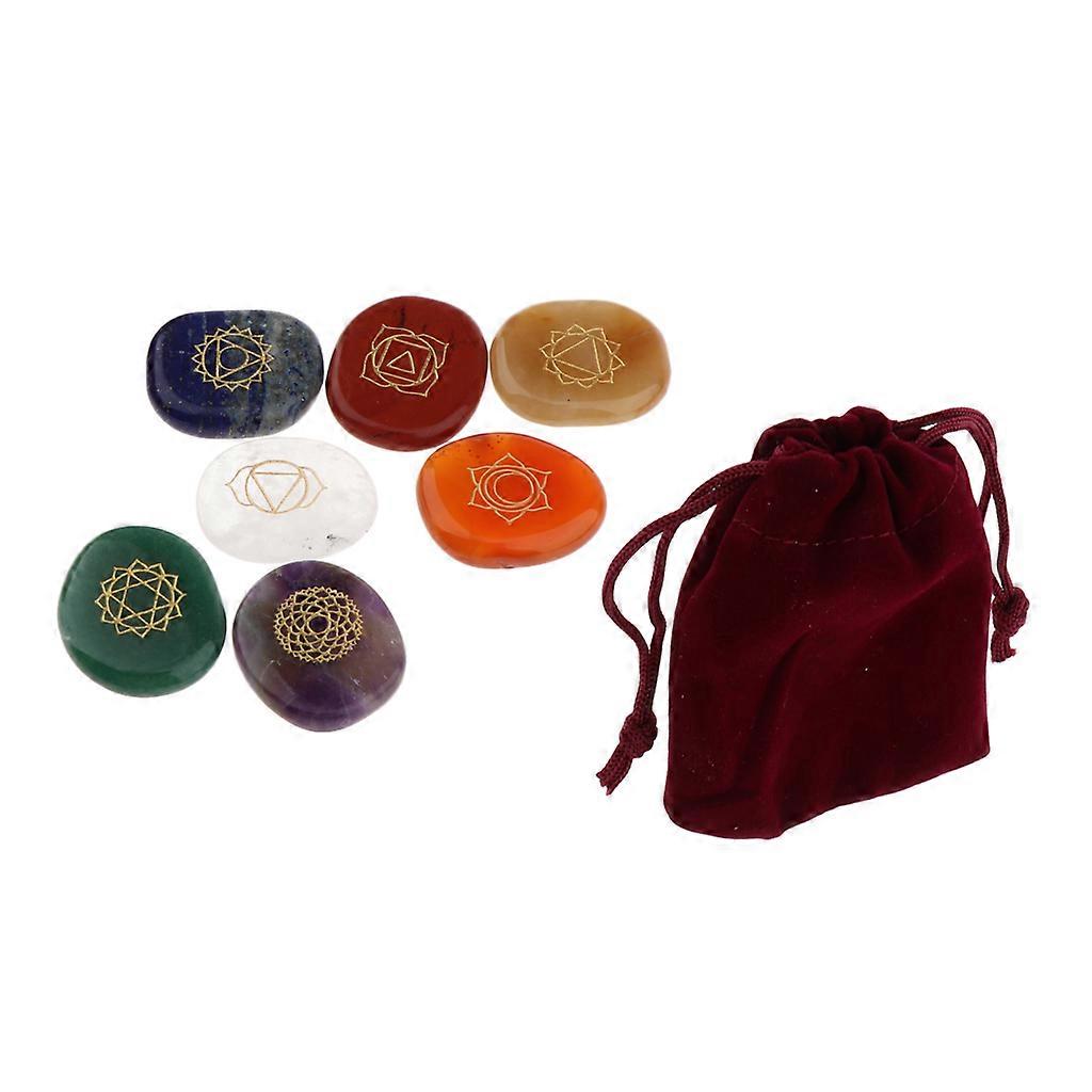 7 Energy Generator,Reiki Crystal Stone,Mixed Stone