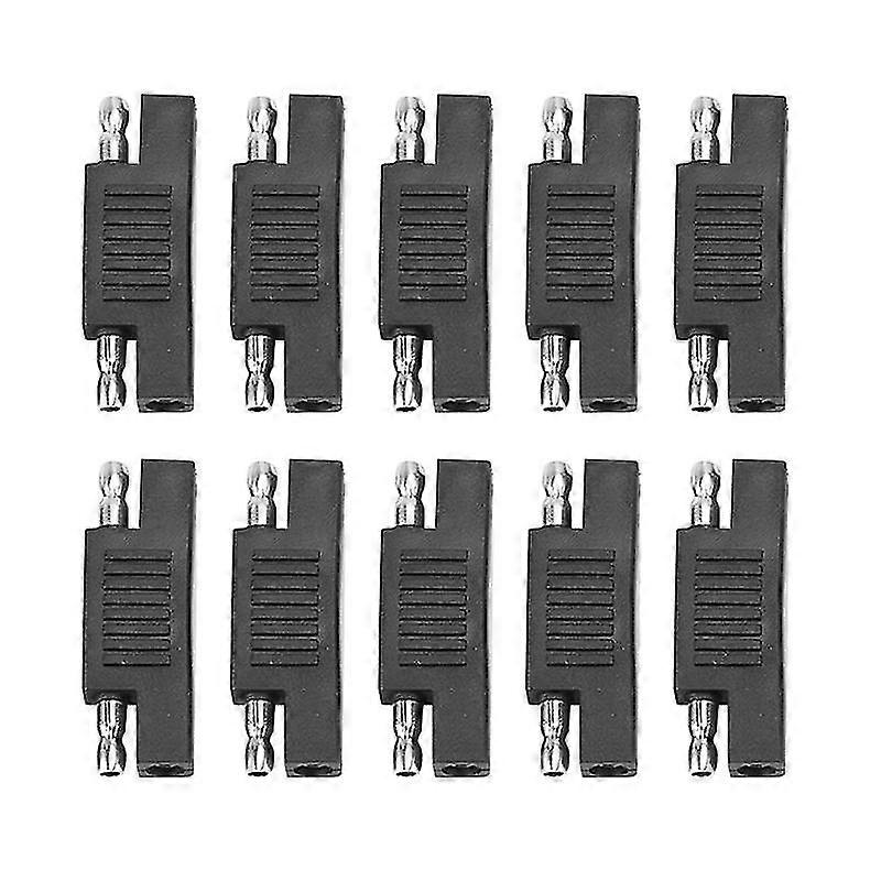 10 Pcs 12/24V Solar SAE Polarity Reverse Adapter Connectors for Quick Disconnect Extension Cable So