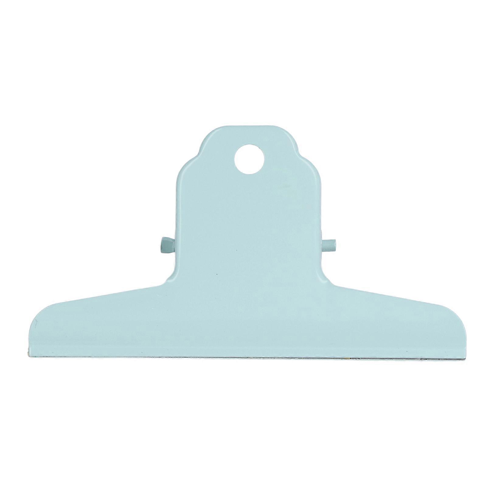 Paper Clips Durable Wearable Convenient Practical Compact Portable Comfortable Handle Stable Clamping Tool for OfficeLight Green