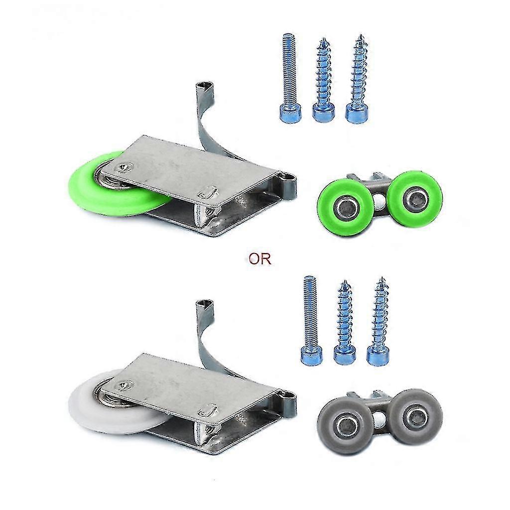 Wardrobe Sliding Door Wheels Rollers Heavy Duty Mute Window Furniture Hardware