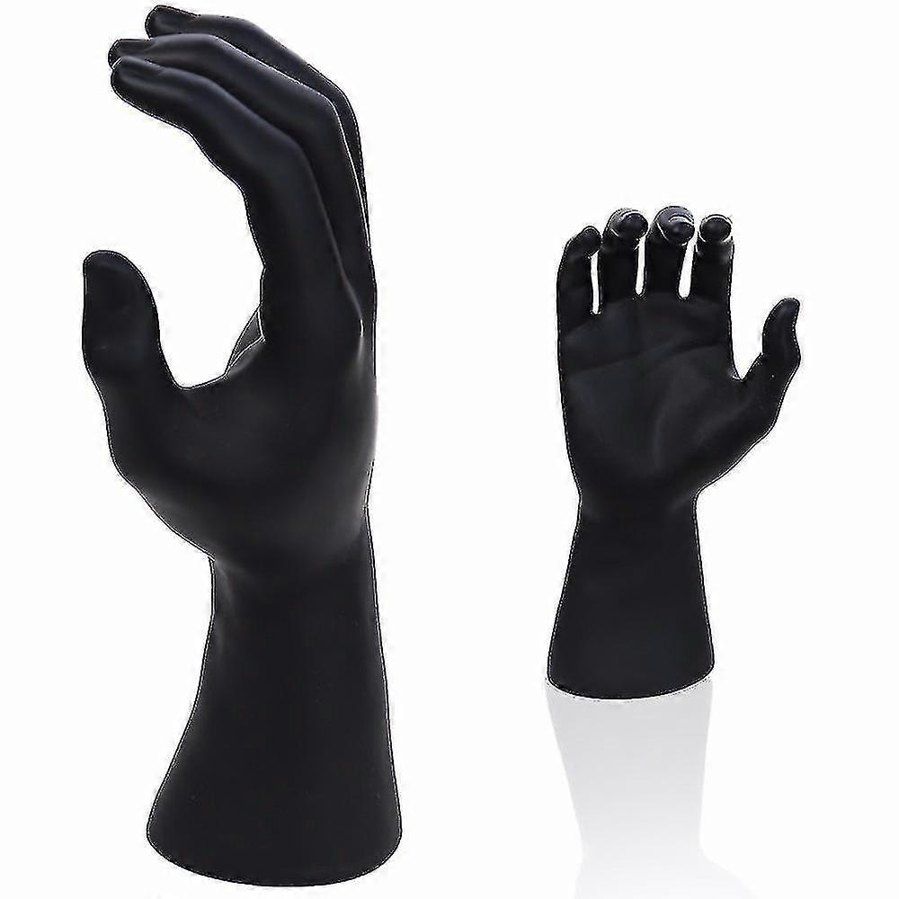 Sort mandlig mannequin hånddisplay til handske