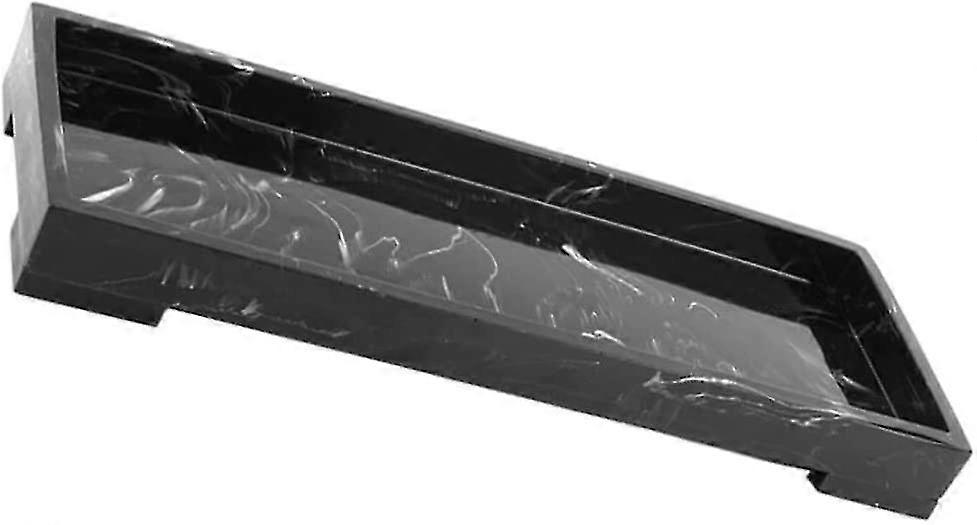 1 Piece Bathroom Tray Resin Marble Pattern Tub Decor