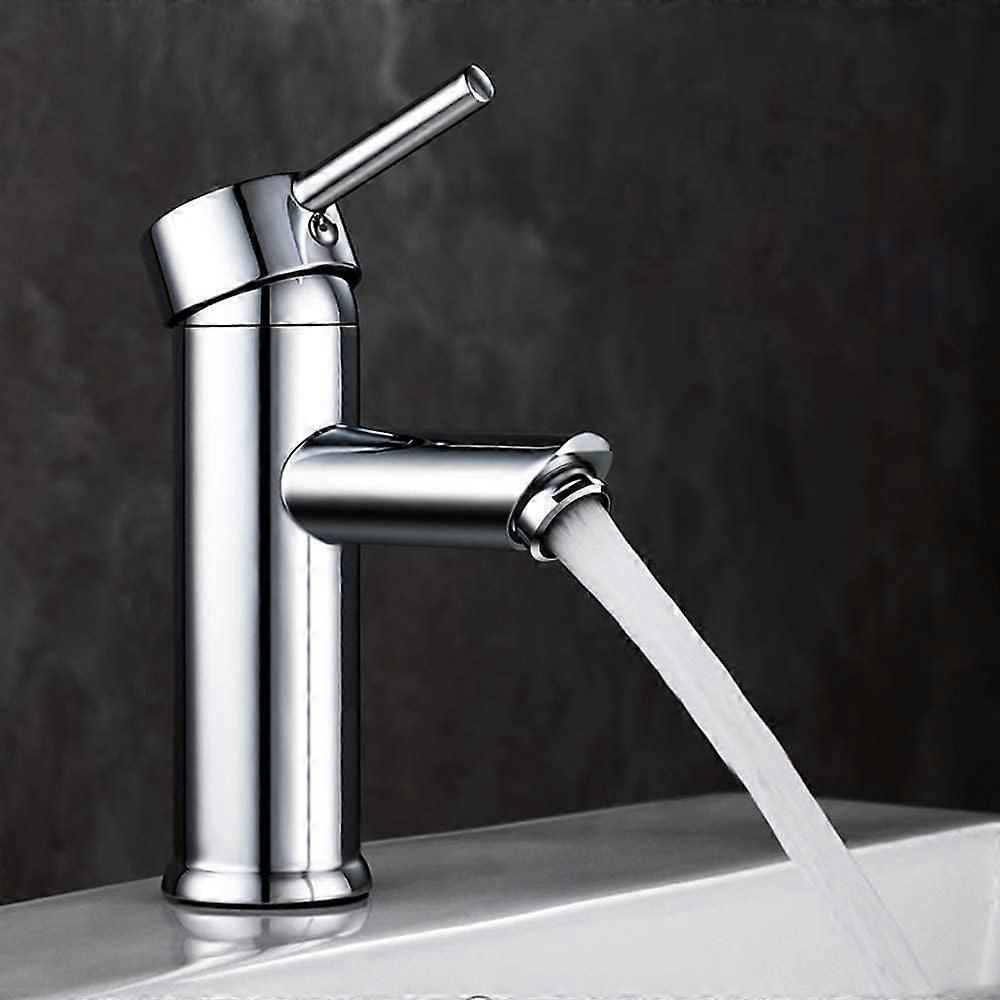 Bathroom Faucet, High Quality Modern Basin Faucet with Premium Metal Design and Hot and Cold Adjustable Basin Faucet for Bathroom Sink