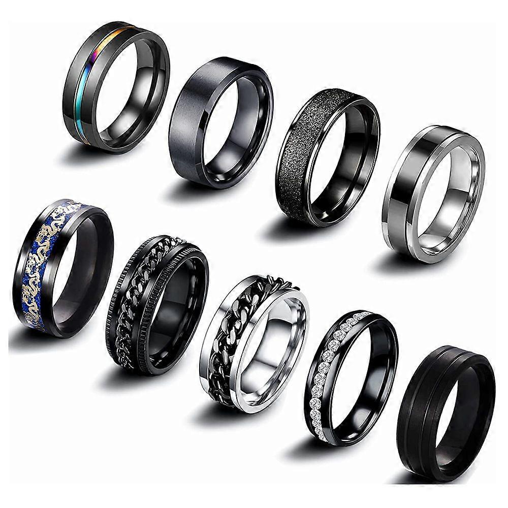 LN-9PCS Ring Turning Ring
