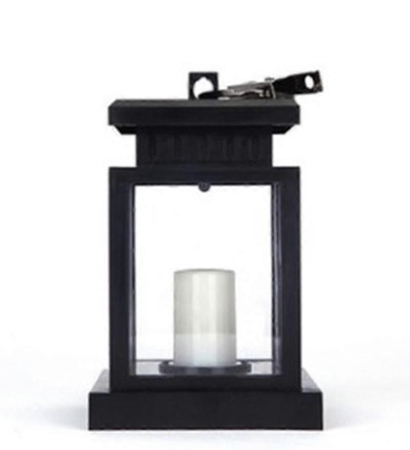 Solar Lantern LED Candle - Outdoor Flickering Effect Decoration
