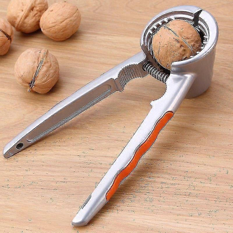 Schiaccianoci in metallo Noci schiacciate Walnut Cracker Opener Nut Funnel-type Plier Sheller Tool Accessori da cucina Walnut Clip Kernel Peeling And Hickory T