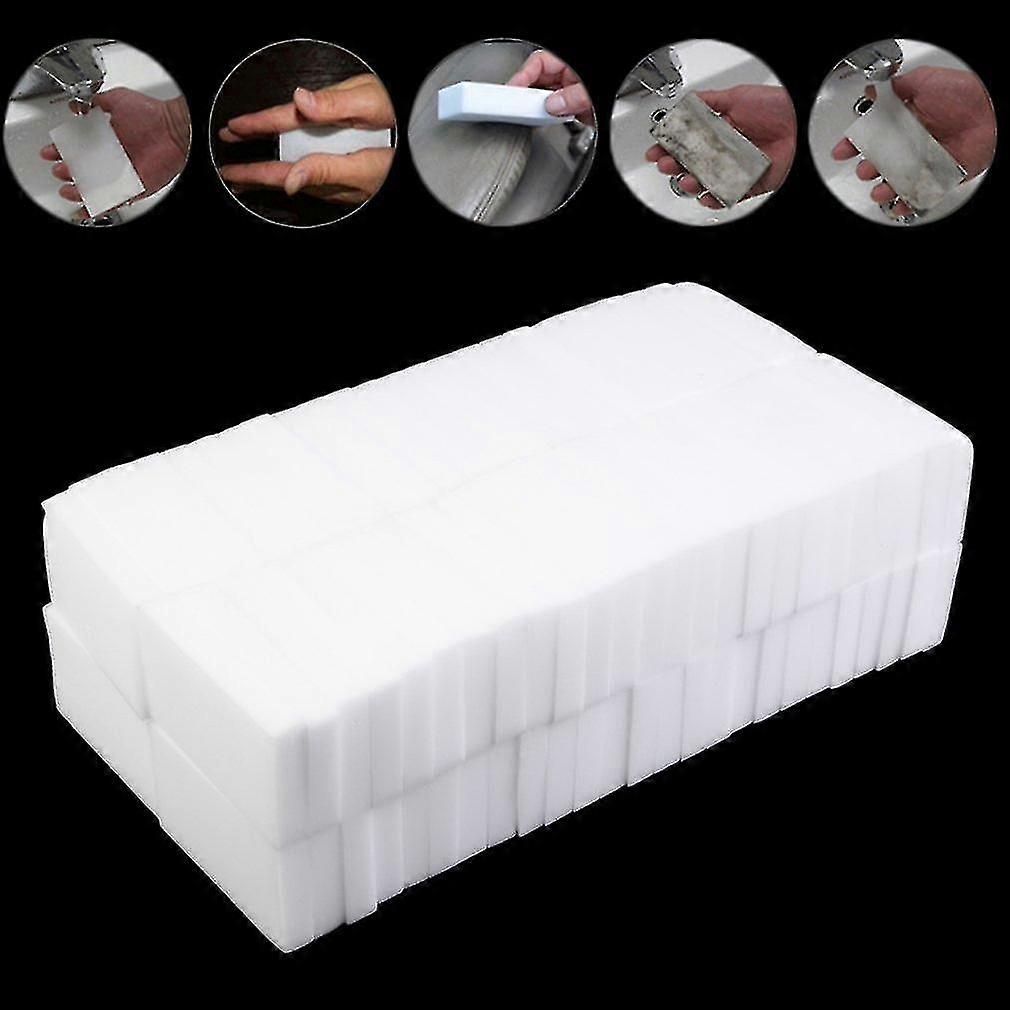 100pcs Universal Multi-functional Magic Sponge Eraser Cleaner Kitchen Cleaning
