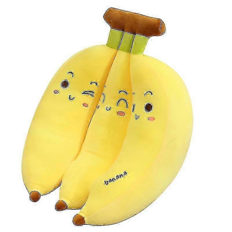 35cm Giant Banana Plush Pillow, Pile Of Banana Plush Stuffed Toys, Food Plush Banana Throw Pillow, Birthday Gift, Christmas Gift