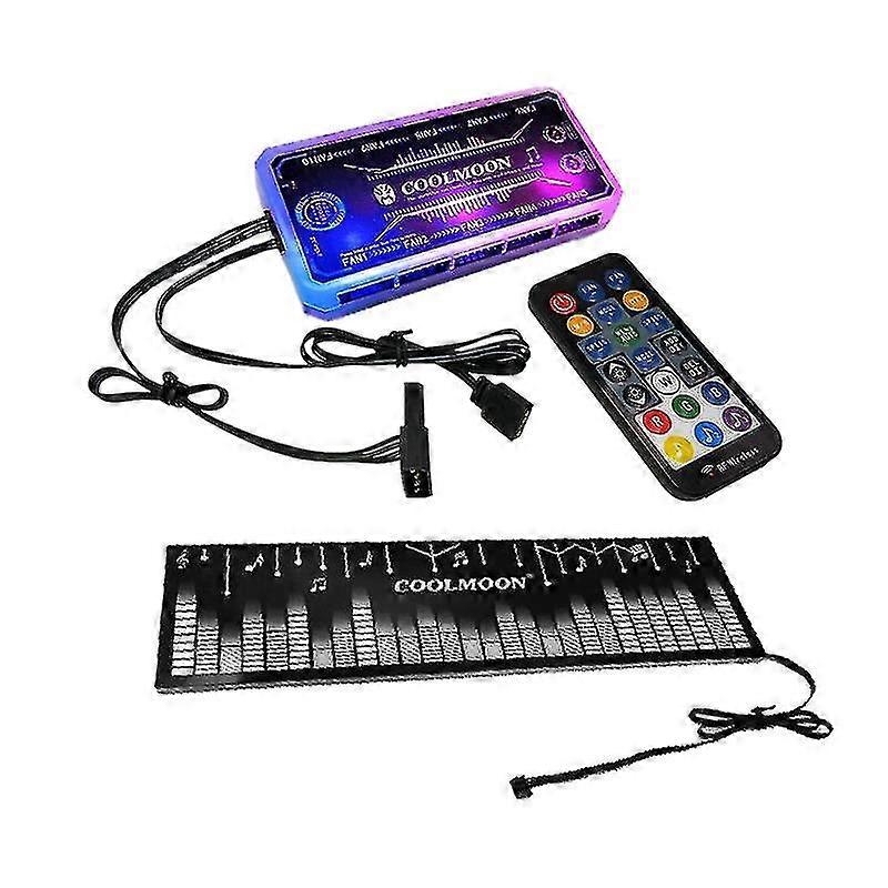 Power Warehouse Light Board Rgb Color Changing Use For Bracket Brace Diy Computer Game Chassis