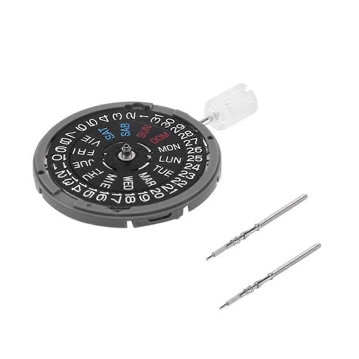 Nh36a Nh36 Automatic Movement Crown At 3 -winding Mechanical Dateday Watch Replacement Part