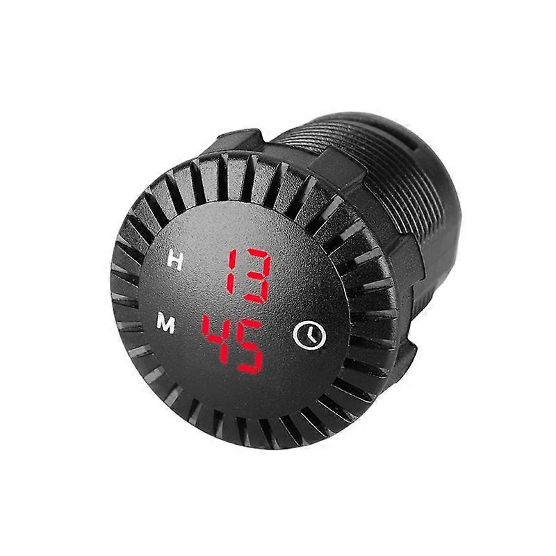 Waterproof Boat 24hours Touch Digital Clock LED Display Panel Electronic Clocks