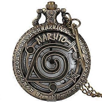 Vintage holle Cover halve jager Quartz Fob zakhorloge hanger klok ketting ketting reloj de bolsillo horloges met accessoire