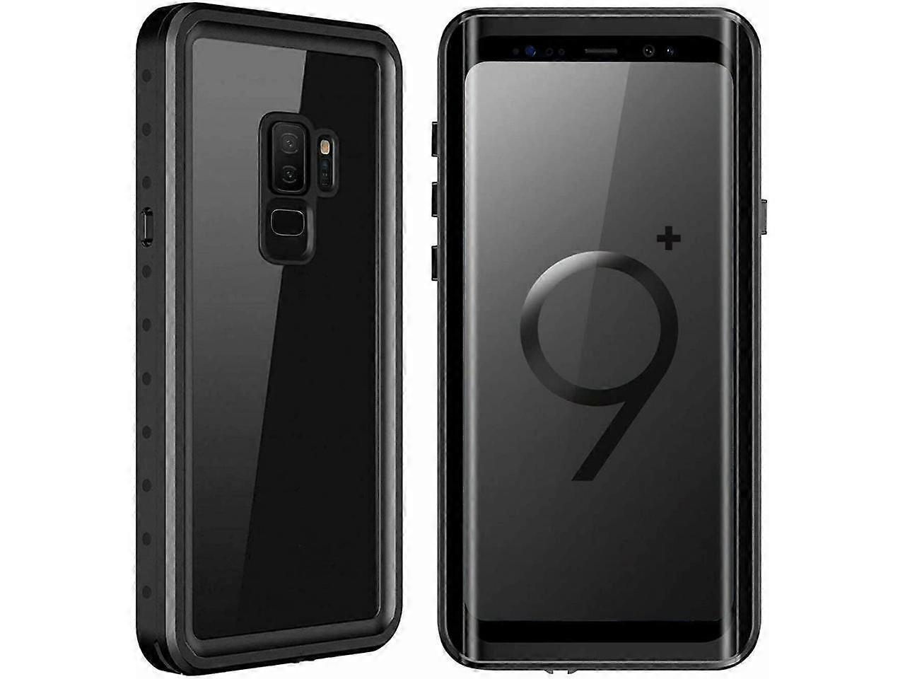 Samsung Galaxy S9 Plus Waterproof Case, IP68 Underwater Shockproof Full-Body Protective Cover with Built-in Screen Protector for Galaxy S9 Plus 6.2 in