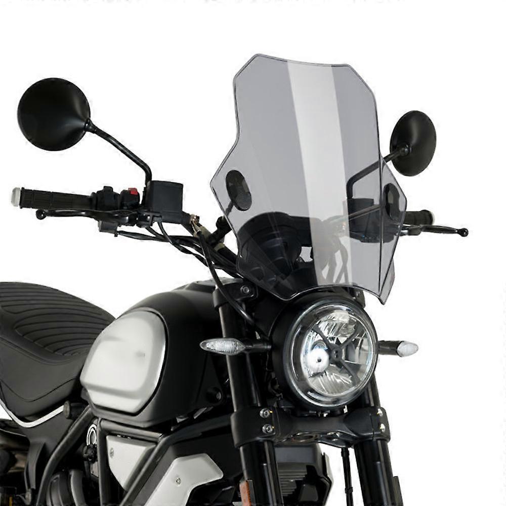 DUCATIスクランブラー1100ダークプロ/プロ/プロスポーツ/スペシャル/スポーツのためのオートバイ調整可能なウインドスクリーンフロントガラス