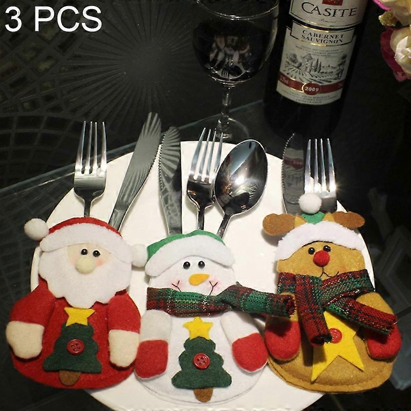 3 PCS 3 in 1 Christmas Decoration