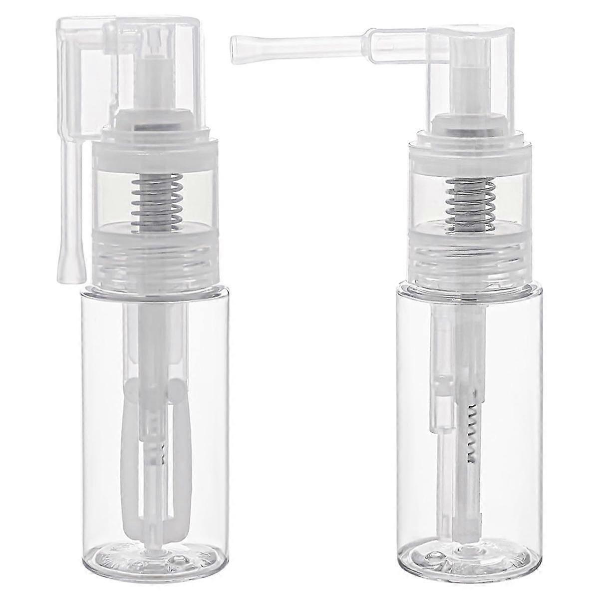 2 Pcs Glitter Duster Sprayer Transparent Craft Glitter -Bottle Empty Multi-Purpose Empty Plastic -Bottle 50ml