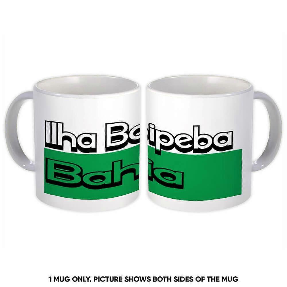 Gift Mug: Ilha Boipeba Bahia Rectangle