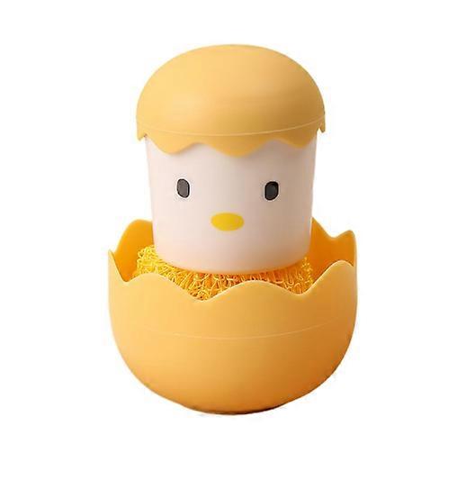 Cleaning brush,Creativity Eggs Shape Pot Cleaning Ball Rapid Bubbles Pot Cleaning Tool for Kitchen