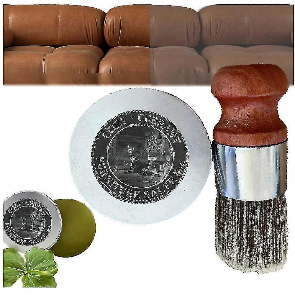 30-150g Bästa Wise Owl Möbler Salve för Läder Soffa Jacka Handväska Vård Balsam Tw