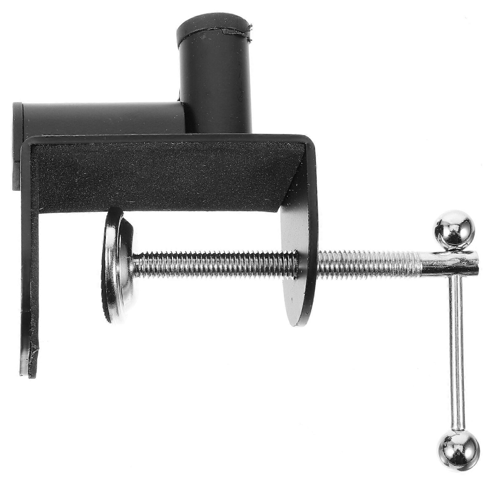 Grampo de mesa multiuso microfone suporte sobre a mesa haste suporte com braçadeira