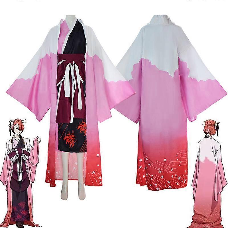 Anime Ozaki Kouyou Cosplay Bungo Stray Dogs Cosplay Costume Kimono Suit Halloween Carnival Party Costume for Women Girls