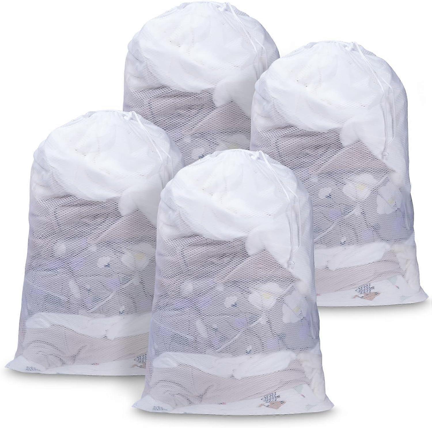 2Pcs Laundry Bags with Drawstring 7090cm Mesh Laundry Bags for Delicates Heavy Duty Net Wash HD1603