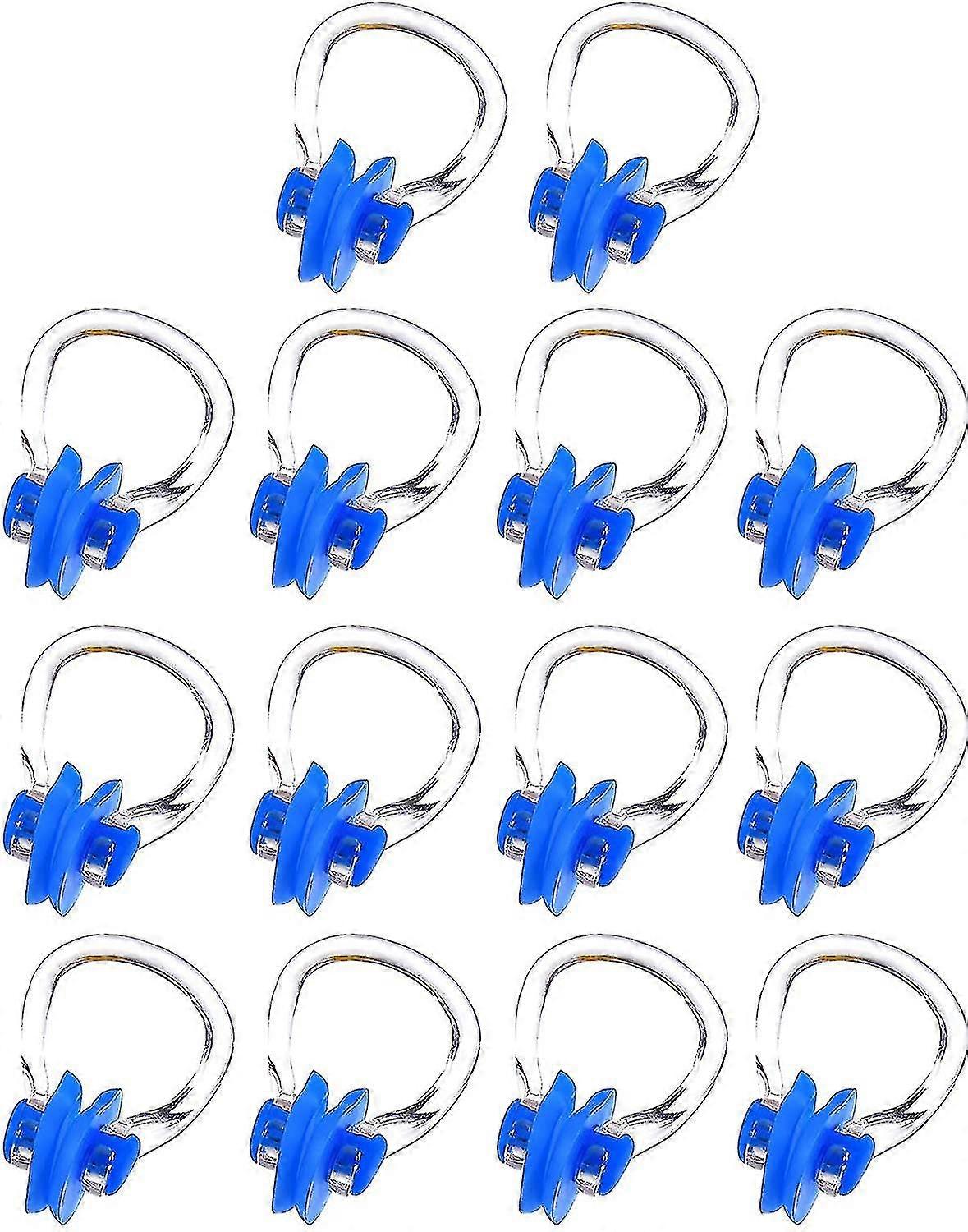 14 Pieces Nose Clip Swimming Nose Plug Swim Nose Guard For Swimming, 14 Colors