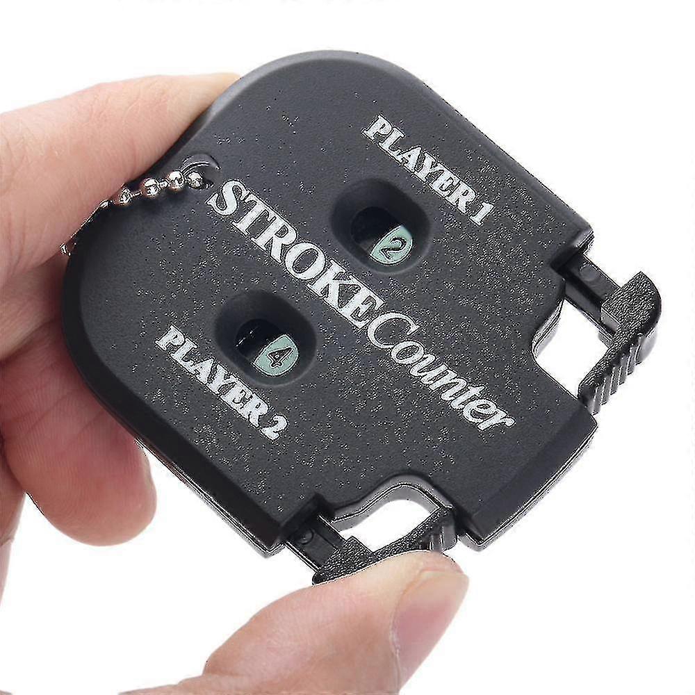 Naiwang Mini H Golf Count Putt Score Counter Two Digits Scoring Keeper With Key Chain Golf Golf Accessorie