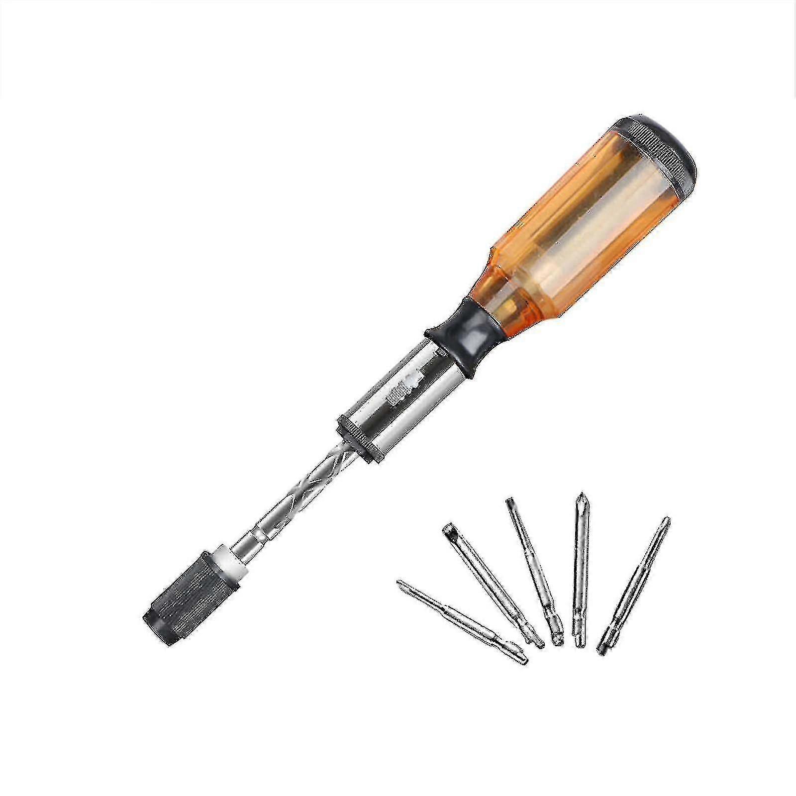 Hand-pressed Forward And Reverse Push-type Ratchet Semi-automatic Screwdriver