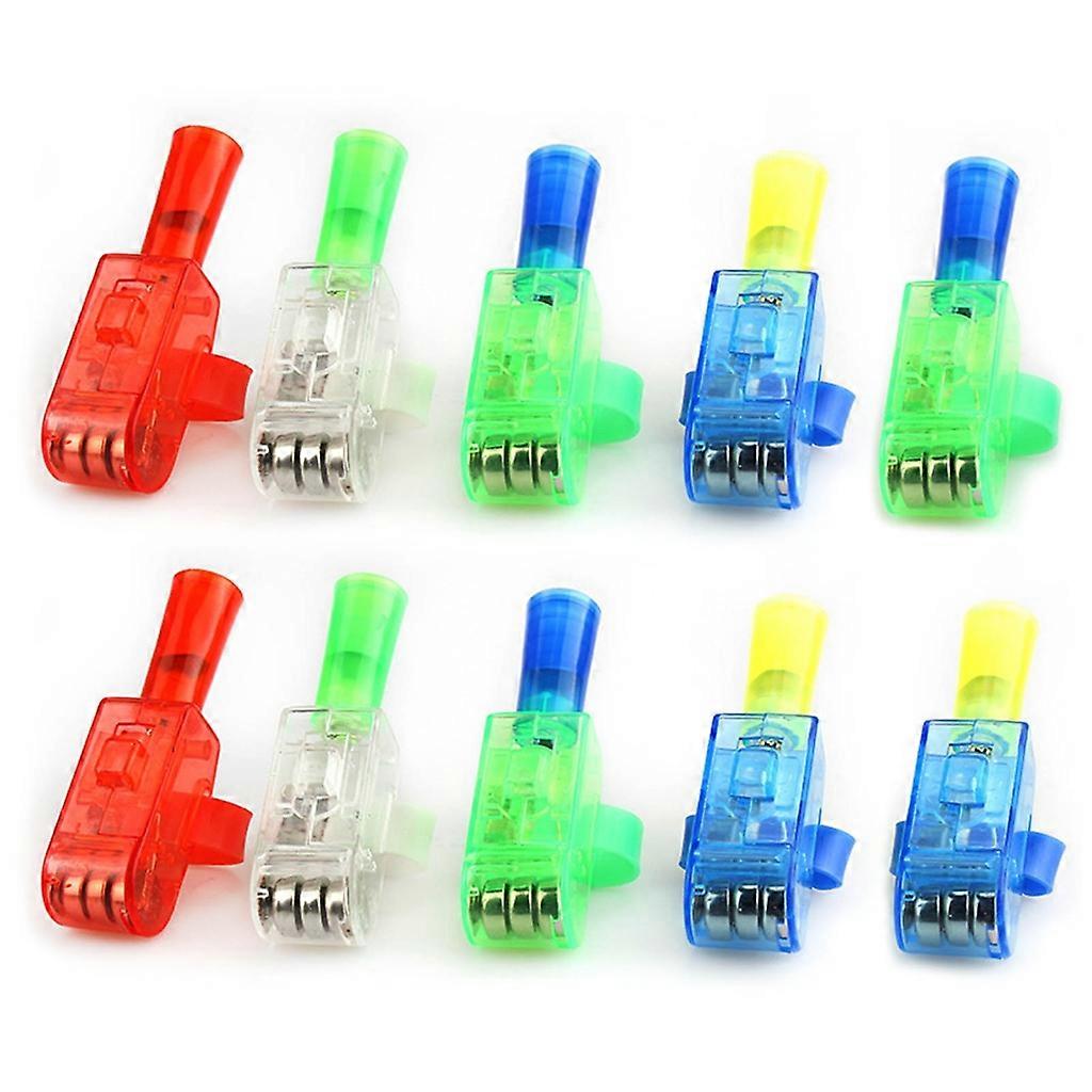 Wearable Finger Projector Luminous Cartoon Pattern Finger Light Mini Lamp Toy