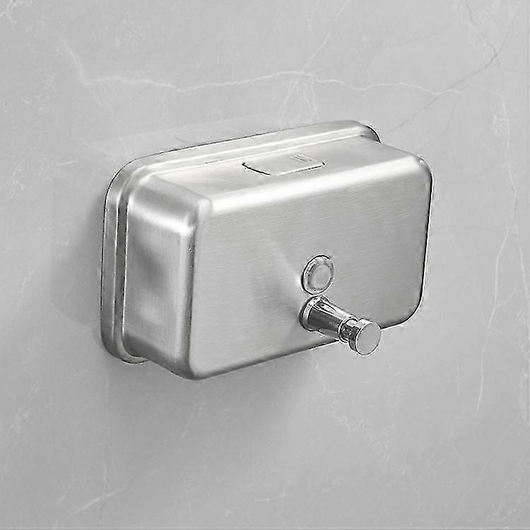 1000ml såpedispenser veggmontert håndsåpedispenser i rustfritt stål s20241212454