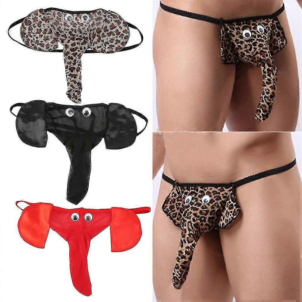 Män Underkläder G-string T-back String Strings Underkläder Elephant Pants Briefs Bottom