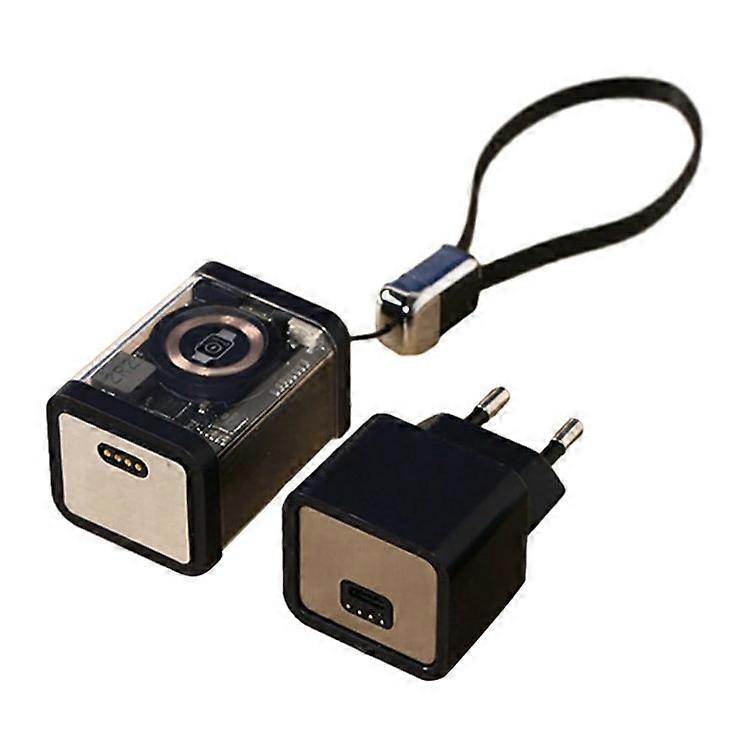 KP-Super8 Portable 5200mAh PD 20W Power Bank Magnetic Wireless Battery Pack for Phones, iWatch, Includes EU Charger