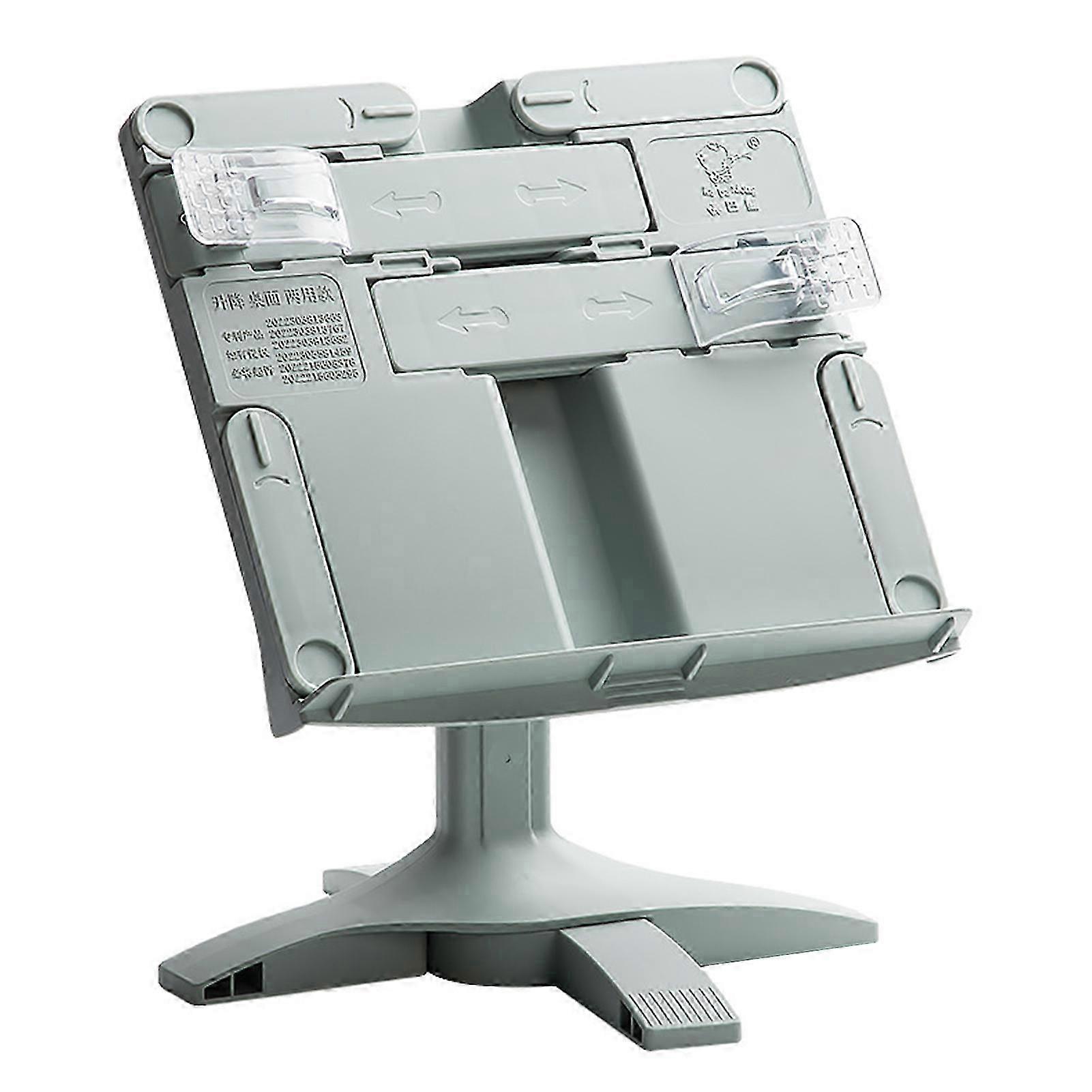 Adjustables Lifting Reading Rack Lightweight Ergonomic Desktop Reading Shelf for Students Office Workers