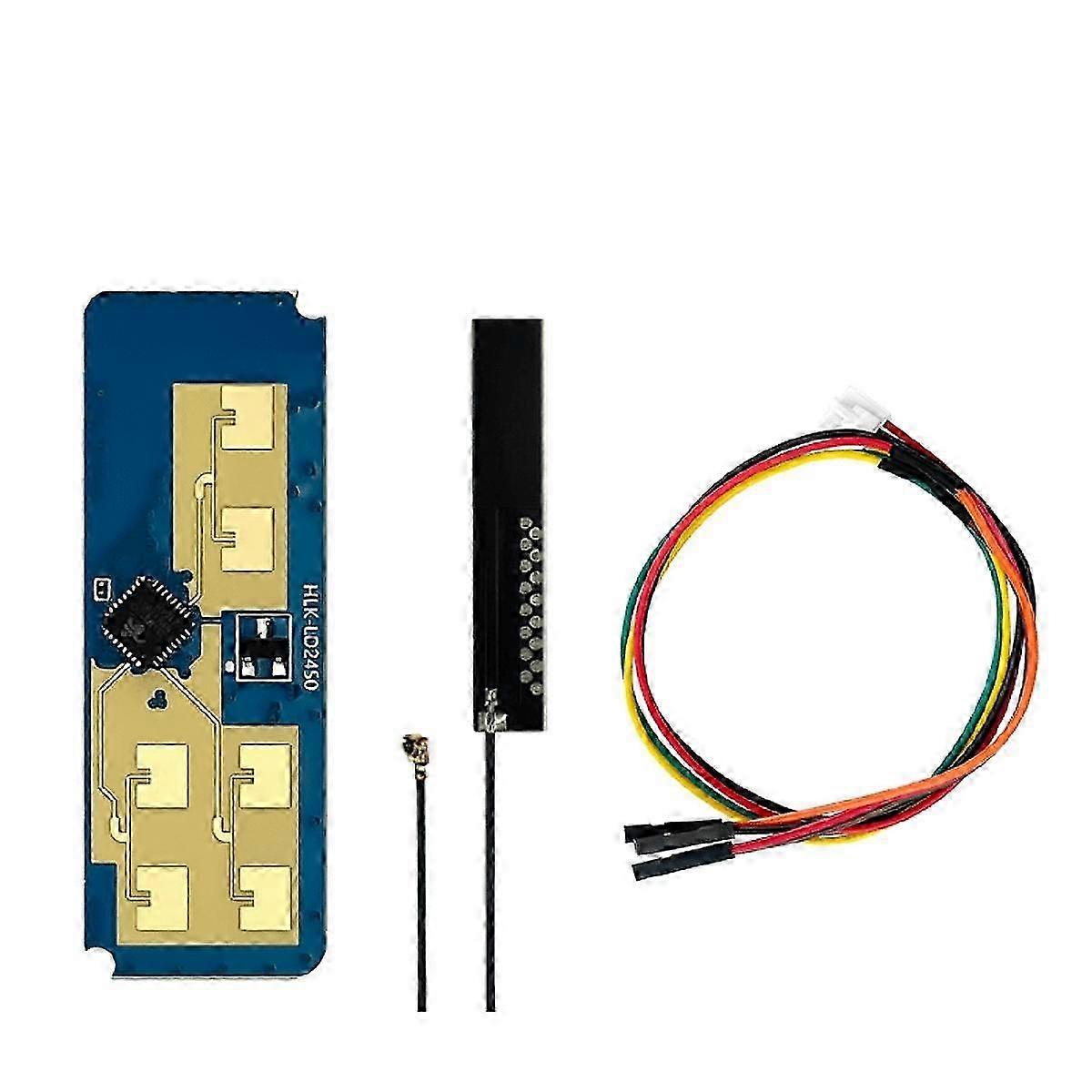 Hlk-ld2450 24g Smart Home Golf Menselijk Lichaam Motion Target Tracking Radar Sensor Module Test Distance