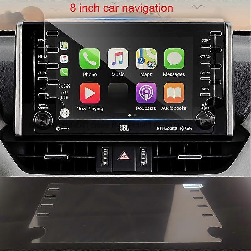 Tempered Glass Screen Protector For Toyota Corolla LE/XLE/SE/XLE /2019-2022 car Infotainment Navigation GPS multimedia Display