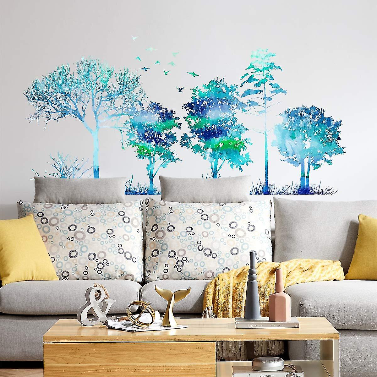 Removable Creative Purple Lavender Wall Decal Diy
