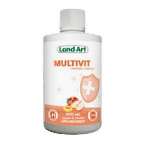 Land Art Multivit Liquid, Peach/ Apple 500 Ml
